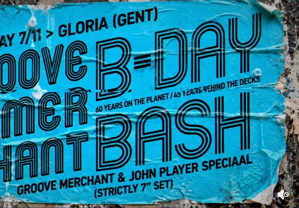 Groove Merchant B-Day Bash