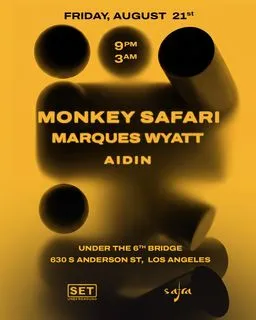 Road to BRC w/ Monkey Safari & Marques Wyatt Under the 6th St Bridge, LA