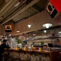 Roland plays vinyl at BarGobo