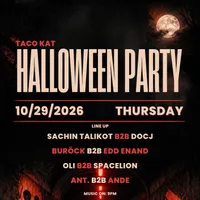 Taco Kat PRESENTS HALLOWEEN THURSDAY WITH SACHIN TALIKOT