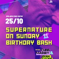 Supernature on Sunday 11th birthday with Chris Massey// Ryan Hughes