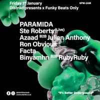 Distrikt presents x Funky Beats Only: New Years Day