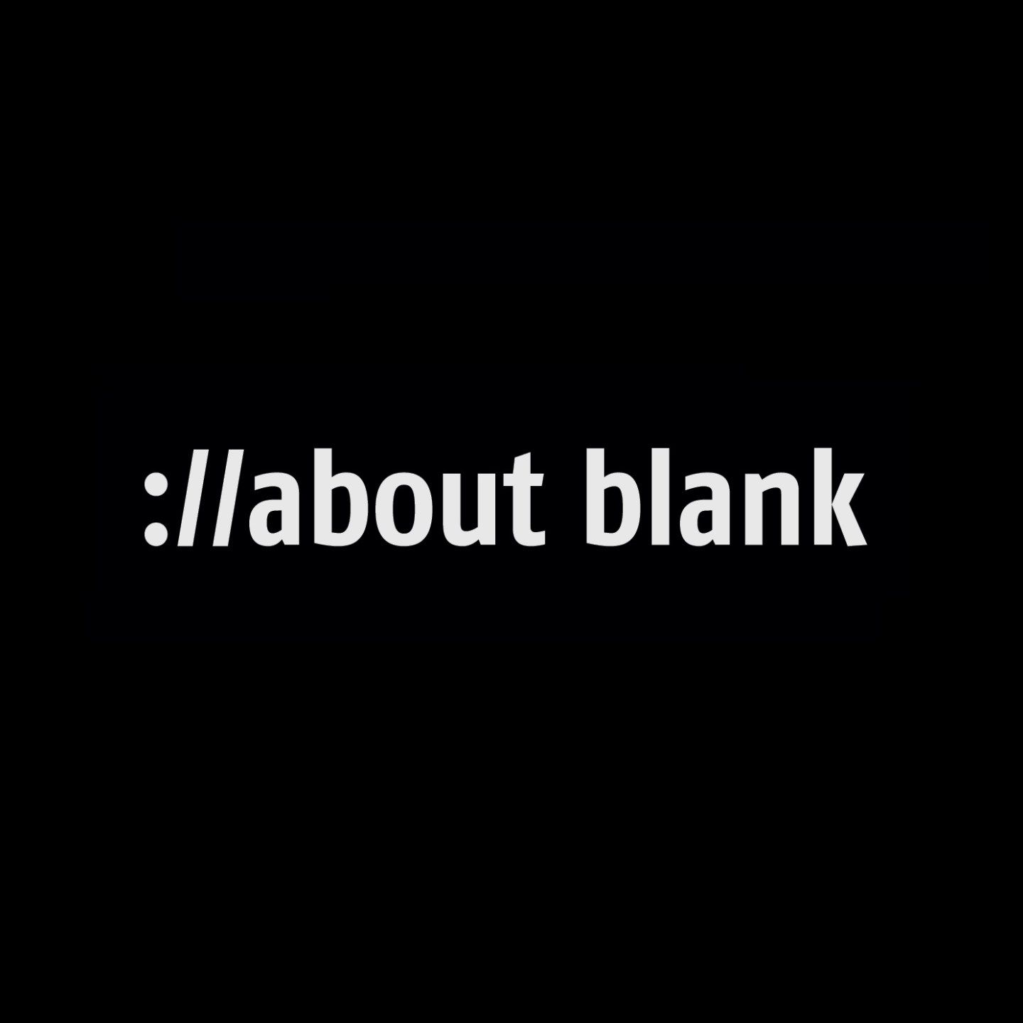 ://about blank