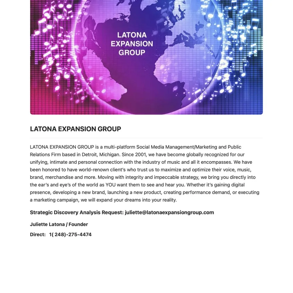 Latona Expansion Group